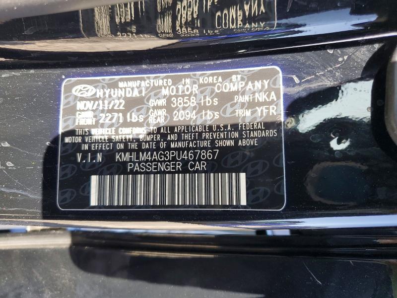 Продаж на аукціоні авто 2023 Hyundai Elantra, vin: KMHLM4AG3PU467867, номер лоту: 50782356