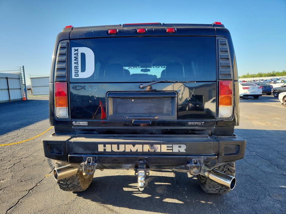 2003 Hummer H2 მანქანა იყიდება აუქციონზე, vin: 5GRGN23U13H107489, აუქციონის ნომერი: 48667556