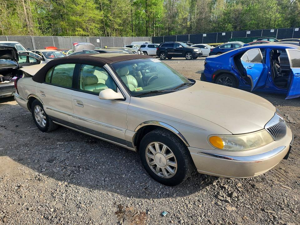 Продажа на аукционе авто 2002 Lincoln Continental, vin: 1LNHM97V42Y699890, номер лота: 48540046