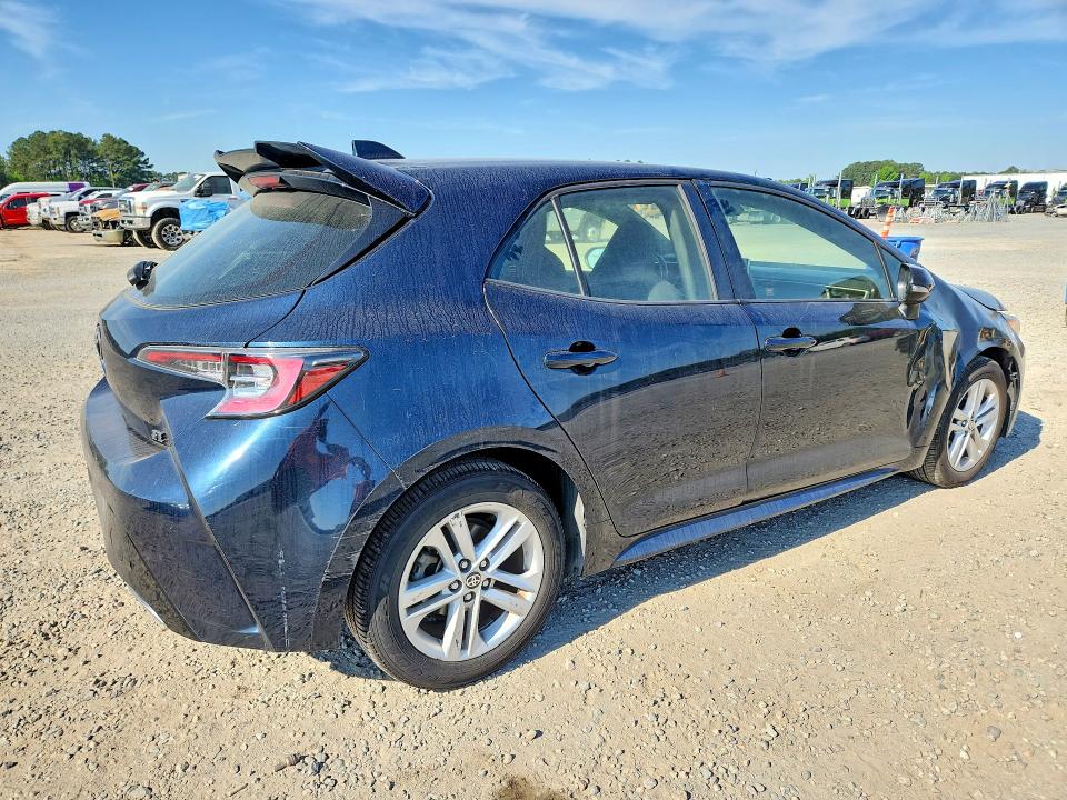 49757486 :رقم المزاد ، JTNK4RBE9K3048765 vin ، 2019 Toyota Corolla Hatchback مزاد بيع