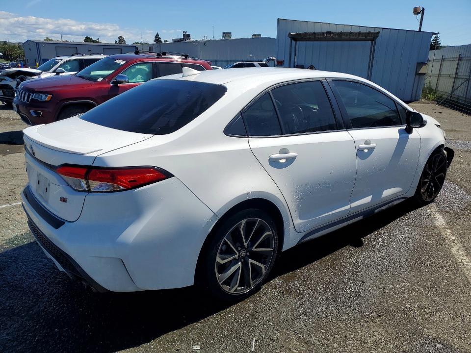 2020 Toyota Corolla მანქანა იყიდება აუქციონზე, vin: JTDS4RCEXLJ043607, აუქციონის ნომერი: 51090236