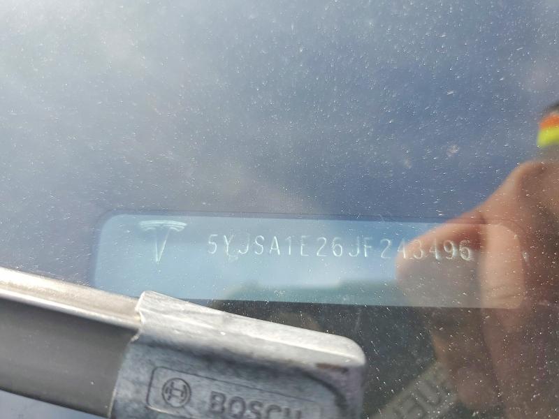 Продаж на аукціоні авто 2018 Tesla Model S, vin: 5YJSA1E26JF243496, номер лоту: 47661276