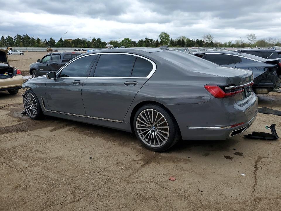 2020 Bmw 750 მანქანა იყიდება აუქციონზე, vin: WBA7U2C0XLGJ59515, აუქციონის ნომერი: 50468046