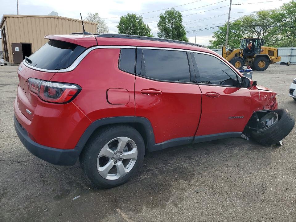 Продажа на аукционе авто 2018 Jeep Compass, vin: 3C4NJDBB3JT154988, номер лота: 49859226