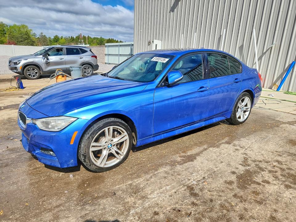 51655126 :رقم المزاد ، WBA3B3G56FNT19177 vin ، 2015 Bmw 328 مزاد بيع