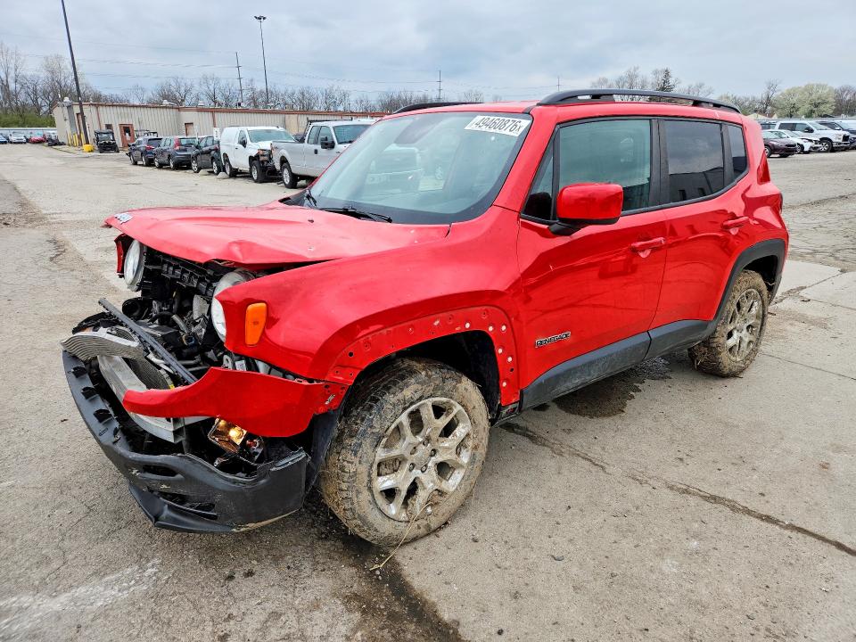Auction sale of the 2018 Jeep Renegade, vin: ZACCJBBB4JPG95468, lot number: 49460876