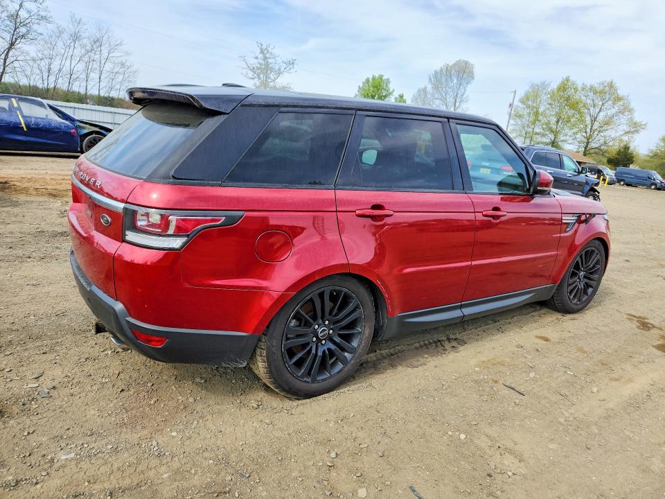 2015 Land Rover Range Rover Sport მანქანა იყიდება აუქციონზე, vin: SALWR2VFXFA507640, აუქციონის ნომერი: 50313806