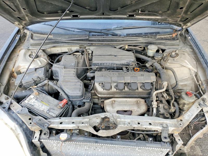 49764926 :رقم المزاد ، 1HGEM212X1L010106 vin ، 2001 Honda Civic مزاد بيع
