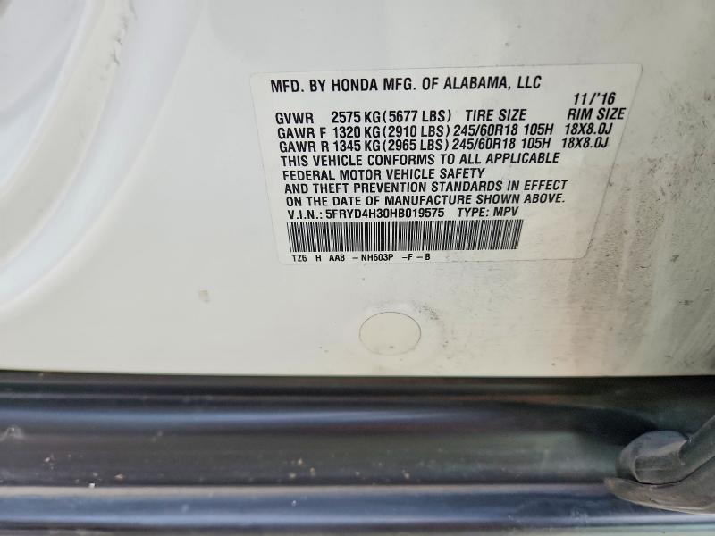 Продажа на аукционе авто 2017 Acura Mdx, vin: 5FRYD4H30HB019575, номер лота: 48922426