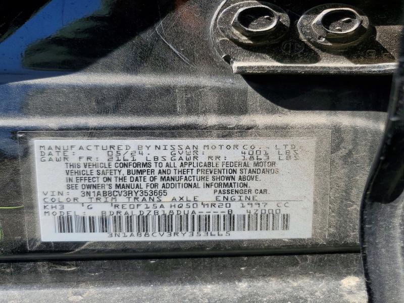 51515676 :رقم المزاد ، 3N1AB8CV3RY353665 vin ، 2024 Nissan Sentra مزاد بيع