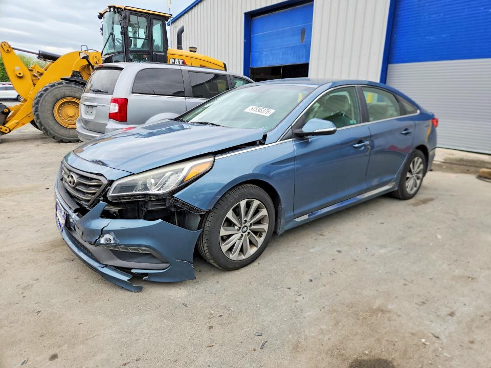2016 Hyundai Sonata მანქანა იყიდება აუქციონზე, vin: 5NPE34AFXGH283737, აუქციონის ნომერი: 51596376