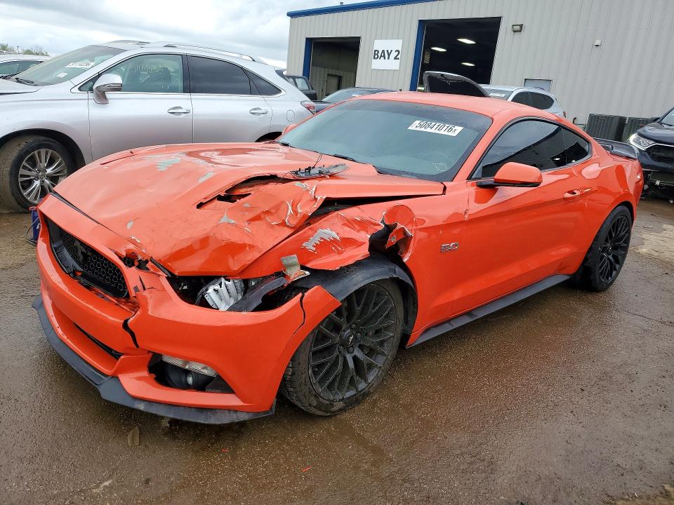 50841016 :رقم المزاد ، 1FA6P8CF0G5205499 vin ، 2016 Ford Mustang مزاد بيع