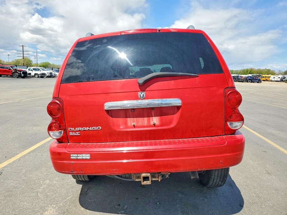 2006 Dodge Durango მანქანა იყიდება აუქციონზე, vin: 1D4HB48N16F181977, აუქციონის ნომერი: 50508276
