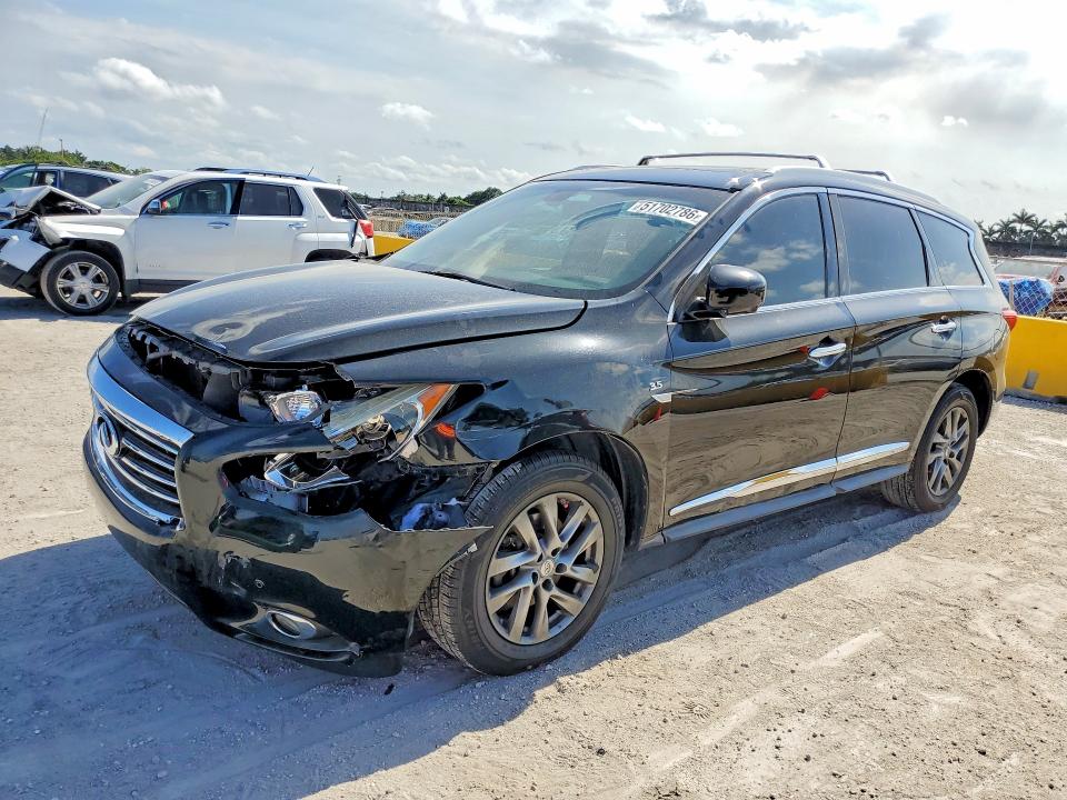Aukcja sprzedaży 2014 Infiniti Qx60, vin: 5N1AL0MMXEC538750, numer aukcji: 51702786