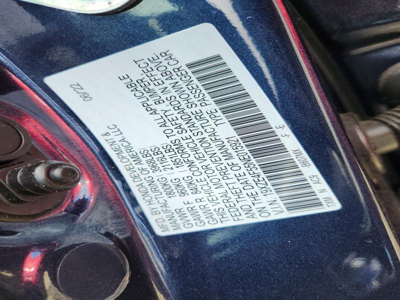 Aukcja sprzedaży 2022 Honda Insight, vin: 19XZE4F55NE015921, numer aukcji: 51379486