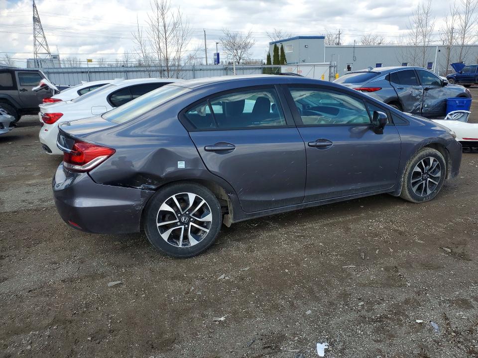 49342306 :رقم المزاد ، 2HGFB2F57FH011053 vin ، 2015 Honda Civic مزاد بيع