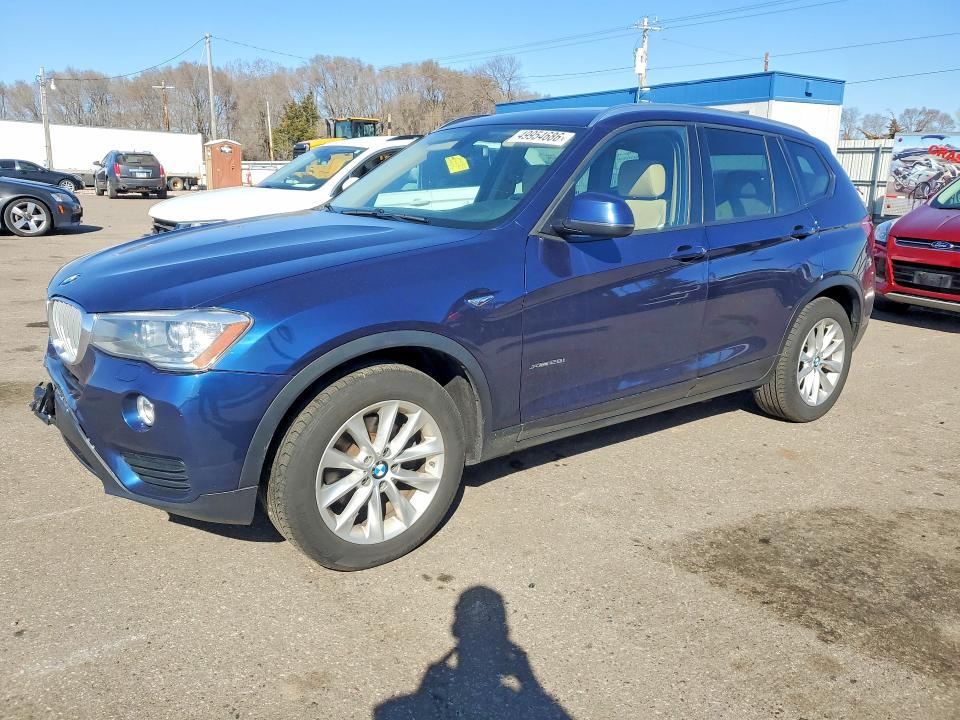 Aukcja sprzedaży 2016 Bmw X3, vin: 5UXWX9C53G0D84997, numer aukcji: 49954686