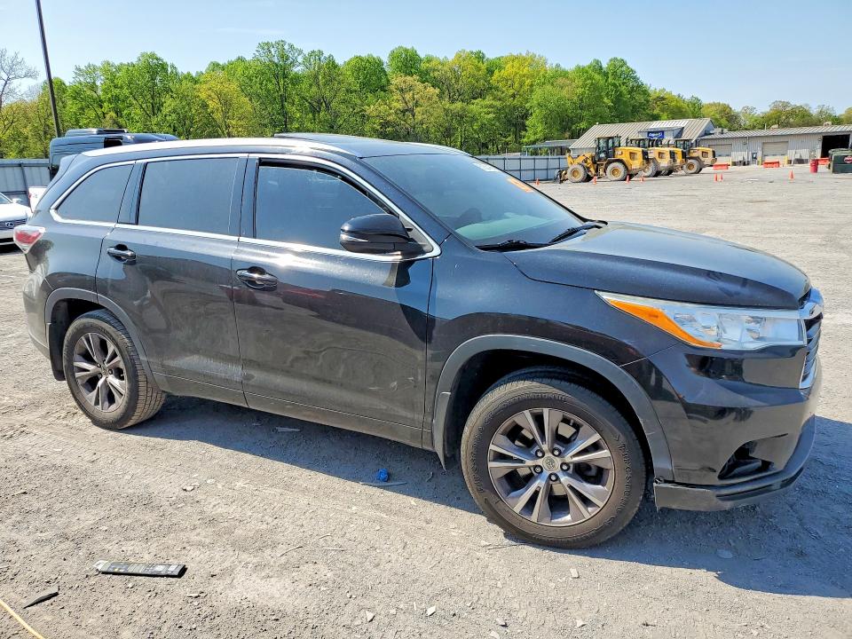 2014 Toyota Highlander მანქანა იყიდება აუქციონზე, vin: 5TDJKRFHXES056399, აუქციონის ნომერი: 51354456