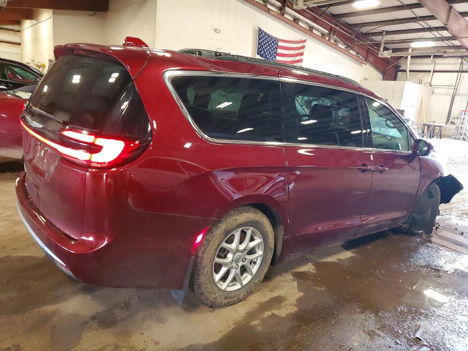51434306 :رقم المزاد ، 2C4RC1BG7NR206234 vin ، 2022 Chrysler Pacifica مزاد بيع