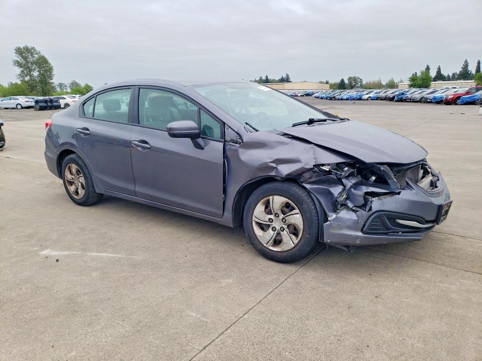 Auction sale of the 2015 Honda Civic, vin: 19XFB2F50FE284460, lot number: 51104106