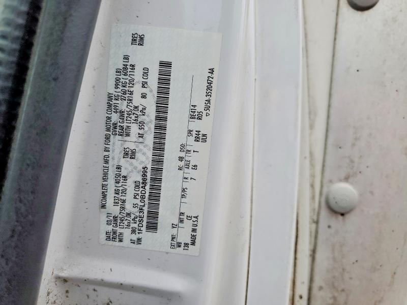 Продажа на аукционе авто 2011 Ford Econoline, vin: 1FDSE3FL0BDA86995, номер лота: 50820256