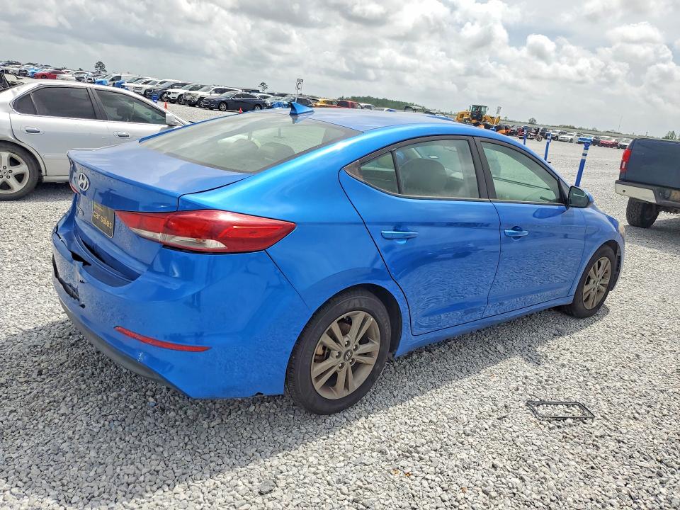 48091796 :رقم المزاد ، 5NPD84LF7JH346097 vin ، 2018 Hyundai Elantra مزاد بيع