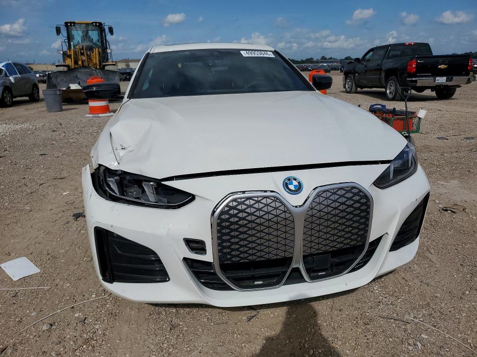2025 Bmw I4 მანქანა იყიდება აუქციონზე, vin: WBY23HD04SFU90255, აუქციონის ნომერი: 49953846