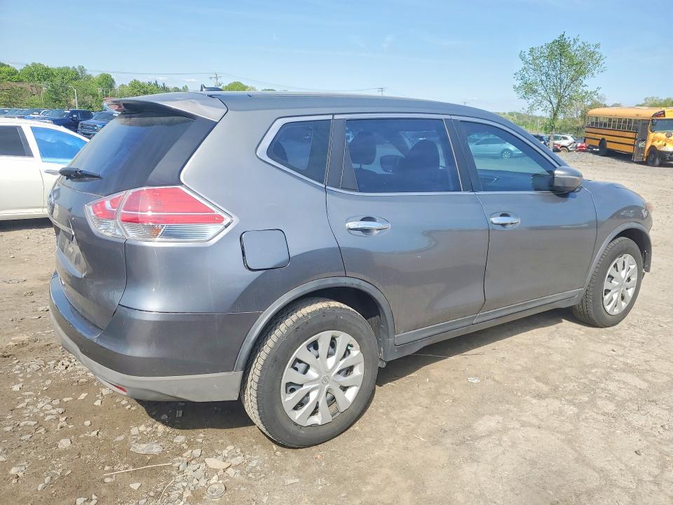 2015 Nissan Rogue მანქანა იყიდება აუქციონზე, vin: KNMAT2MTXFP572463, აუქციონის ნომერი: 50361276