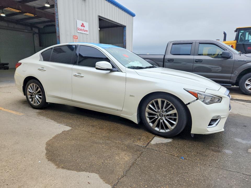 2018 Infiniti Q50 მანქანა იყიდება აუქციონზე, vin: JN1EV7AP2JM350139, აუქციონის ნომერი: 51845976