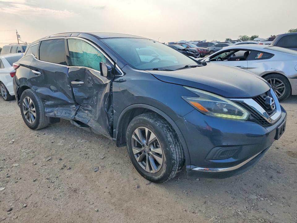 51717526 :رقم المزاد ، 5N1AZ2MG1JN195202 vin ، 2018 Nissan Murano مزاد بيع