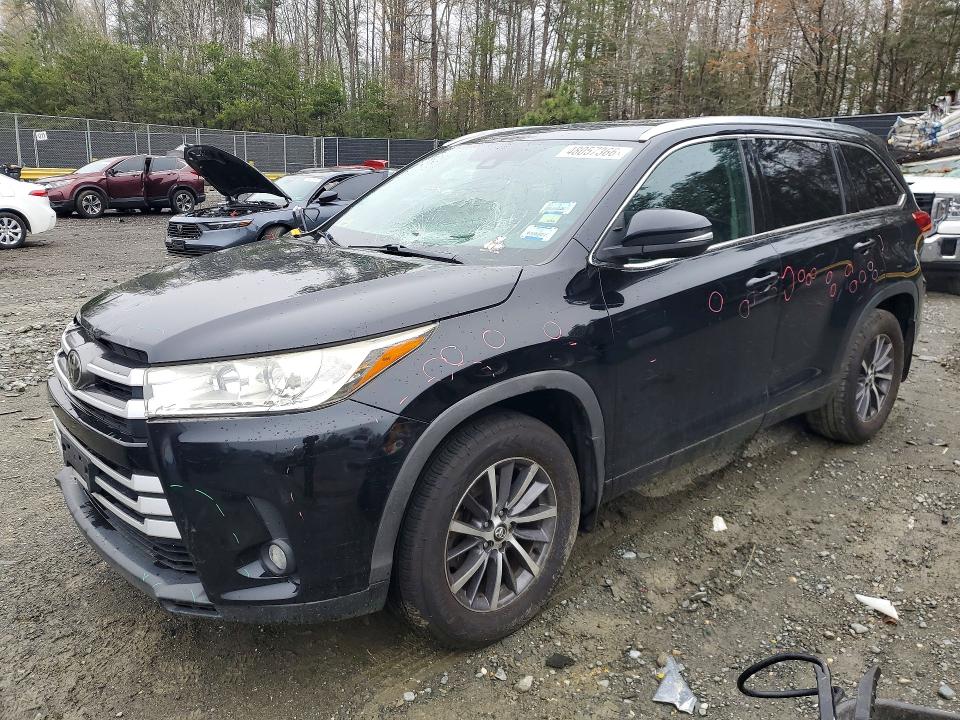 Aukcja sprzedaży 2017 Toyota Highlander, vin: 5TDJZRFH1HS509924, numer aukcji: 48057366