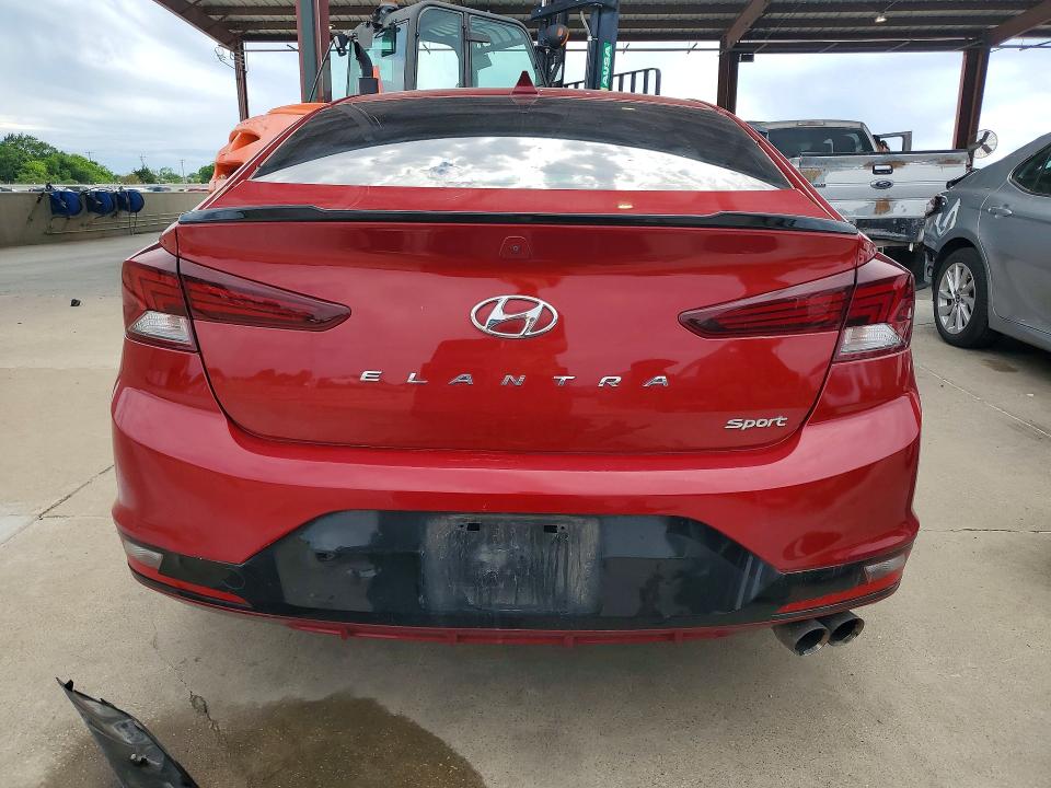 Продаж на аукціоні авто 2019 Hyundai Elantra, vin: KMHD04LB7KU819858, номер лоту: 50128776