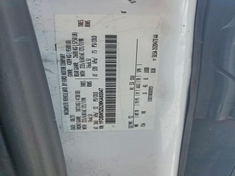 Продажа на аукционе авто 2021 Ford Transit, vin: 1FDBW5Z82MKA80047, номер лота: 50719956