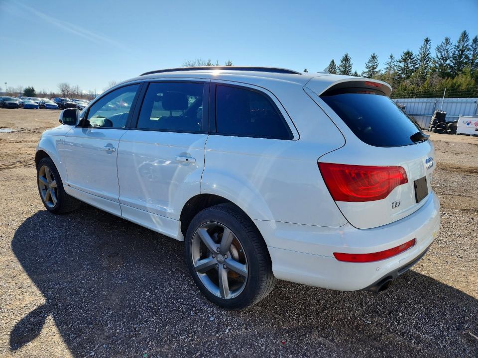 Aukcja sprzedaży 2014 Audi Q7, vin: WA1DGCFE7ED007524, numer aukcji: 51001596