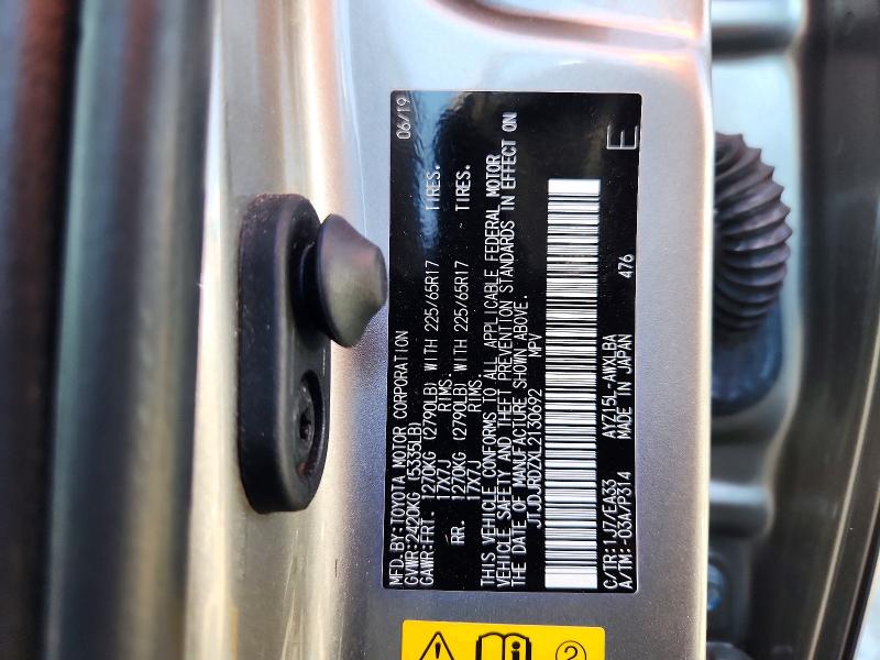 Продаж на аукціоні авто 2020 Lexus Nx, vin: JTJDJRDZXL2130692, номер лоту: 51656716