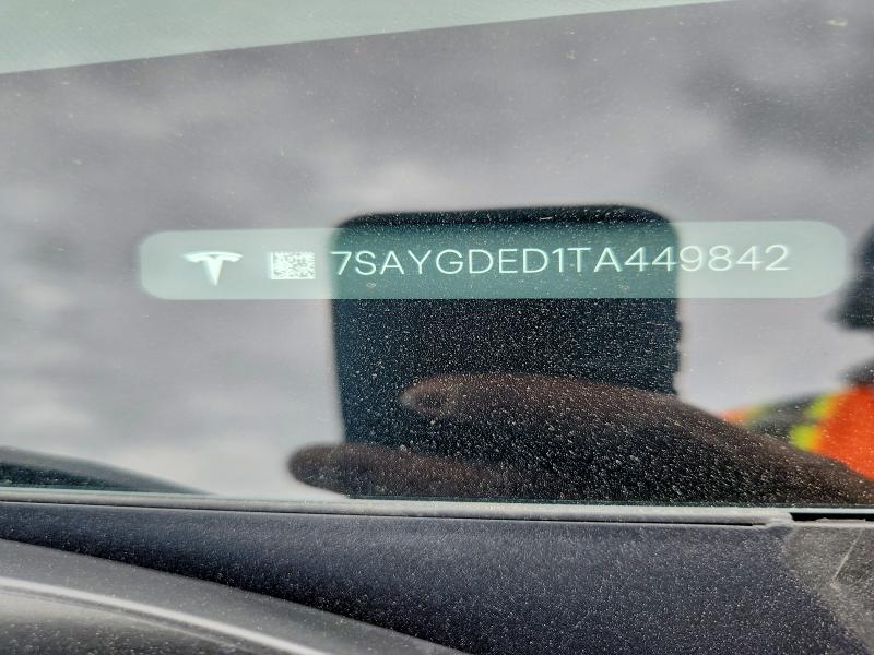 Aukcja sprzedaży 2026 Tesla Model Y, vin: 7SAYGDED1TA449842, numer aukcji: 50633866