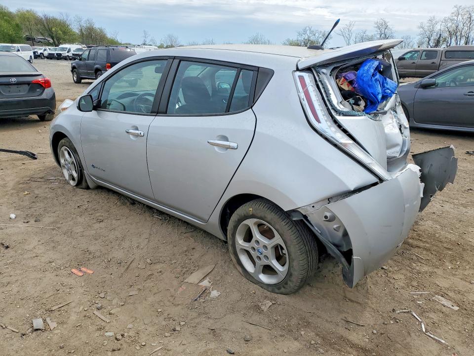 48877386 :رقم المزاد ، 1N4AZ0CP2EC333668 vin ، 2014 Nissan Leaf مزاد بيع