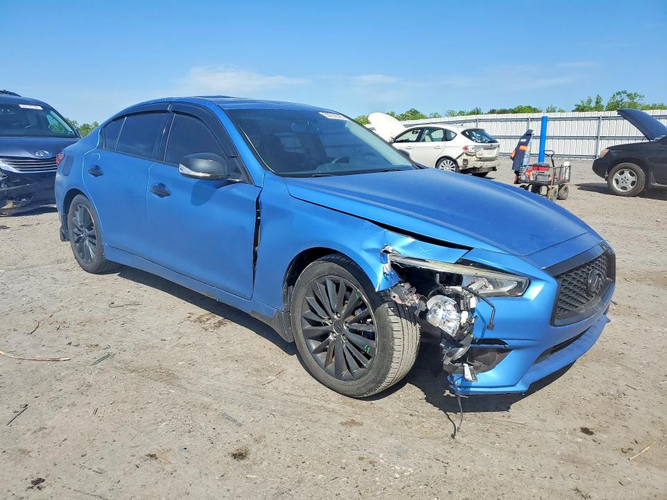 2020 Infiniti Q50 მანქანა იყიდება აუქციონზე, vin: JN1EV7AP2LM200843, აუქციონის ნომერი: 50239546