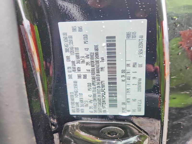 Продаж на аукціоні авто 2020 Ford F150, vin: 1FTEW1CP2LFC18171, номер лоту: 51563806