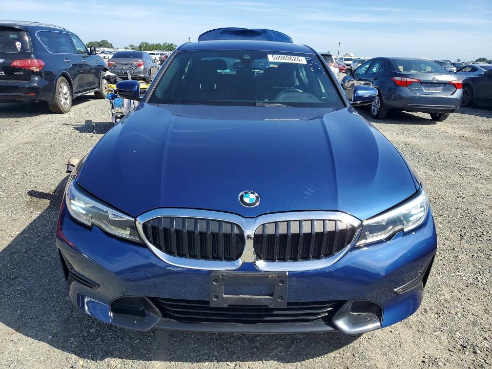 2021 Bmw 330i მანქანა იყიდება აუქციონზე, vin: 3MW5R1J07M8C09597, აუქციონის ნომერი: 50980826
