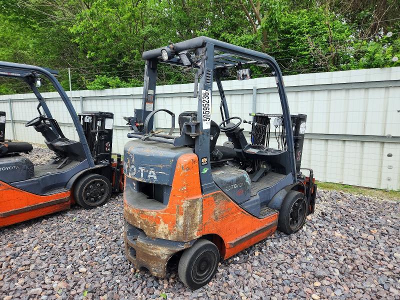 50595236 :رقم المزاد ، 62956 vin ، 2014 Toyota Na-20 Forklift مزاد بيع