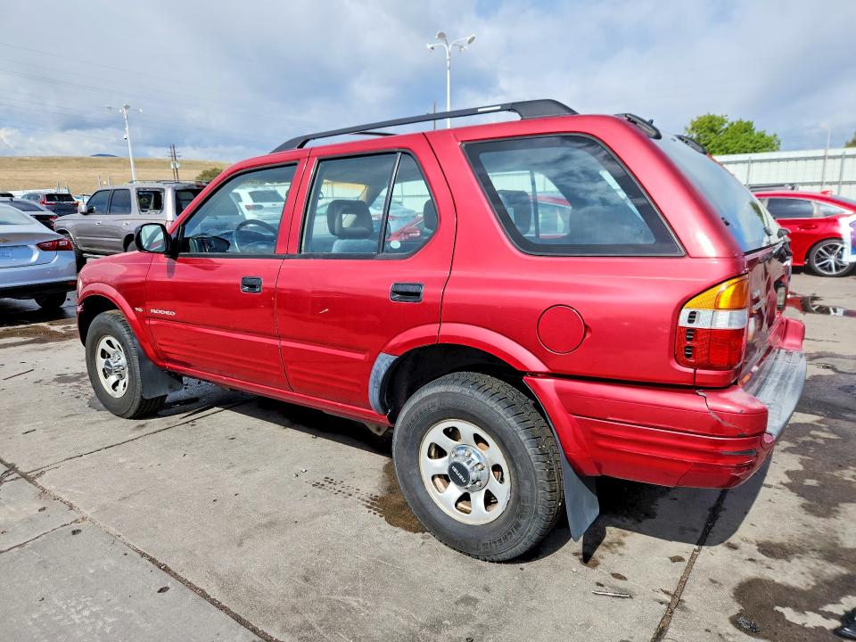 51543786 :رقم المزاد ، 4S2CM58W7W4360380 vin ، 1998 Isuzu Rodeo مزاد بيع