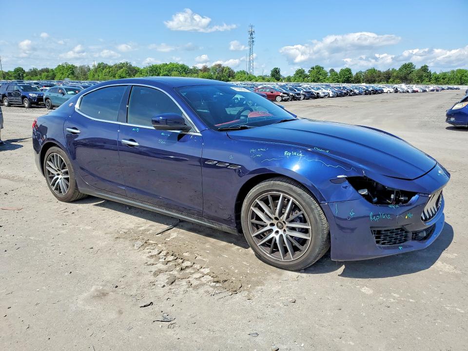 2018 Maserati Ghibli მანქანა იყიდება აუქციონზე, vin: ZAM57YTA6J1299926, აუქციონის ნომერი: 51984036