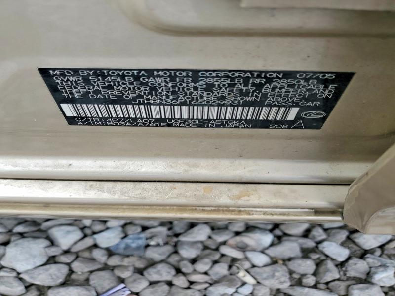 Auction sale of the 2006 Lexus Ls, vin: JTHBN36F165029931, lot number: 50470696