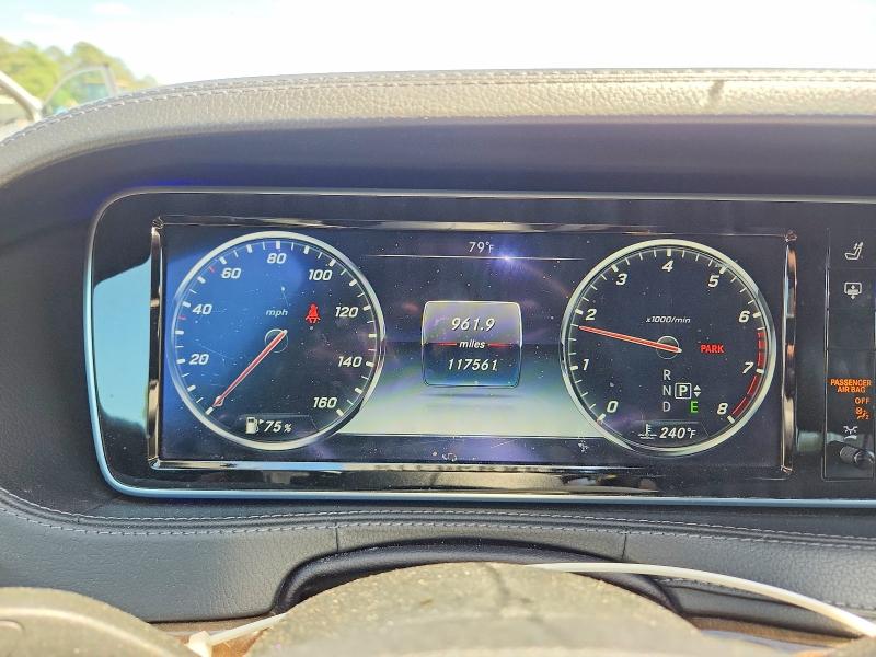 2015 Mercedes-benz S მანქანა იყიდება აუქციონზე, vin: WDDUG8FB0FA199614, აუქციონის ნომერი: 48994316