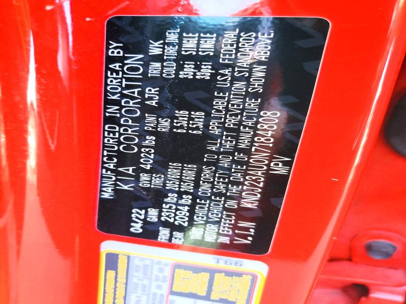 Продажа на аукционе авто 2022 Kia Soul, vin: KNDJ23AU0N7184808, номер лота: 48453726
