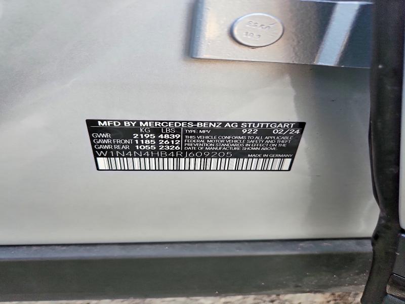 Продажа на аукционе авто 2024 Mercedes-benz Gla, vin: W1N4N4HB4RJ609205, номер лота: 49730736