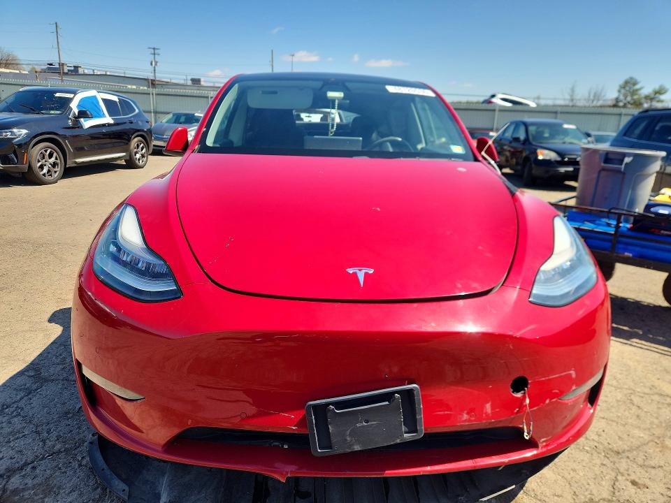 Продажа на аукционе авто 2021 Tesla Model Y, vin: 5YJYGDEE5MF074516, номер лота: 48720536