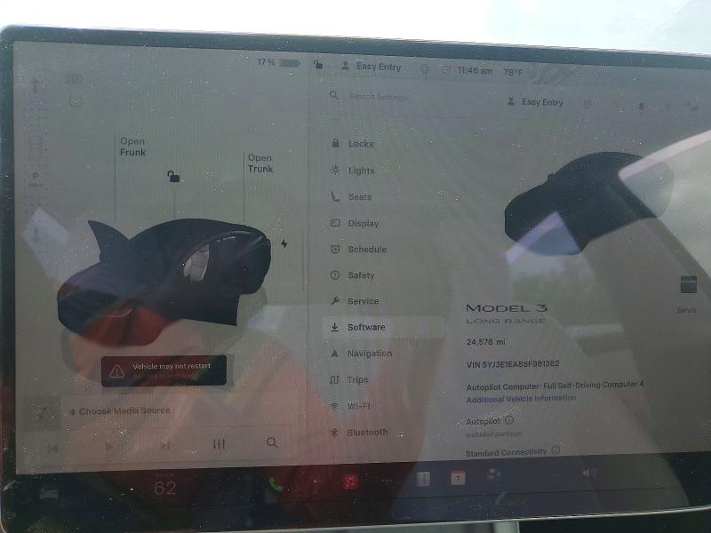Продажа на аукционе авто 2025 Tesla Model 3, vin: 5YJ3E1EA8SF981382, номер лота: 46537976