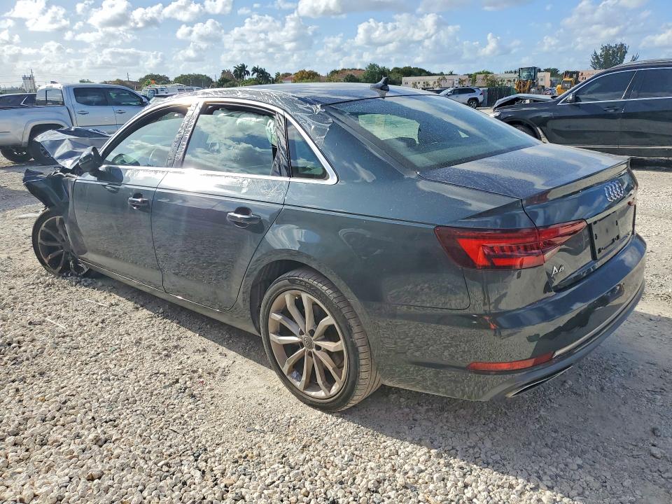 49153786 :رقم المزاد ، WAUGMAF40KN001445 vin ، 2019 Audi A4 مزاد بيع